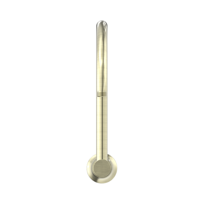 York Shower Arm Aged Brass