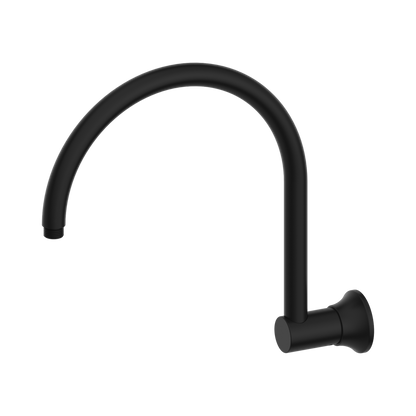 York Shower Arm Matte Black