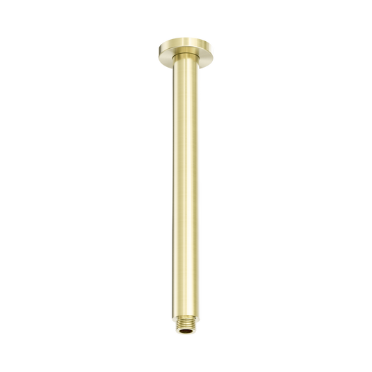 Zen SS316L Round Ceiling Arm 300mm Length Brushed
