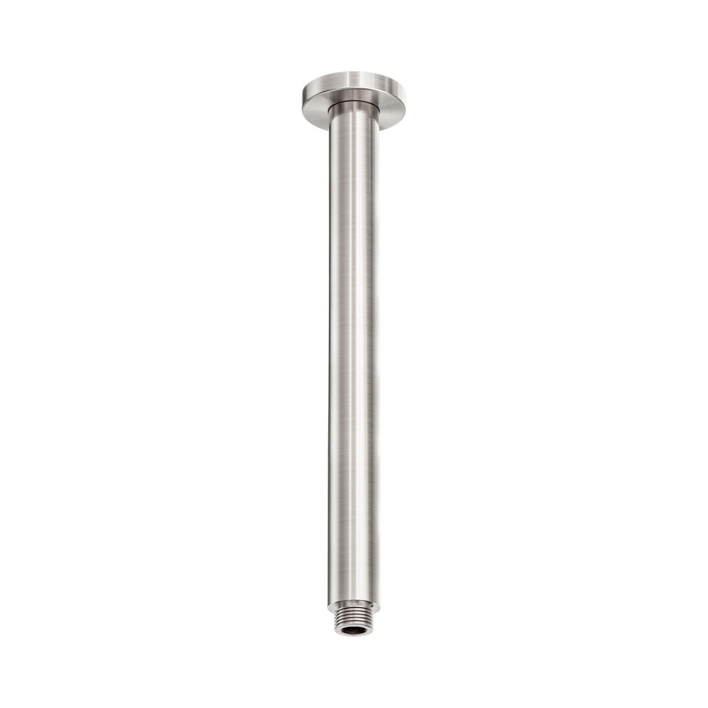 Zen SS316L Round Ceiling Arm 300mm Length Brushed Nickel