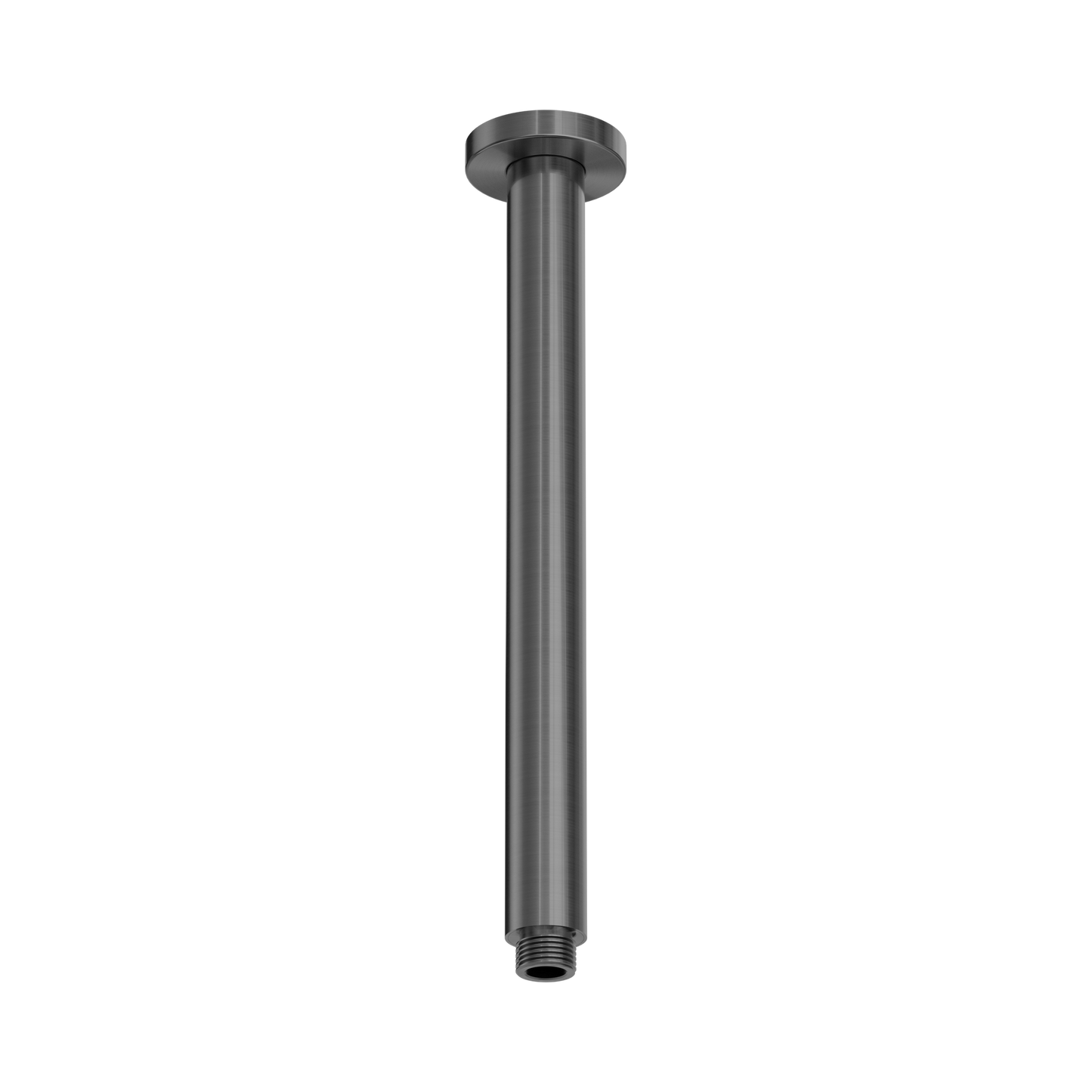 Zen SS316L Round Ceiling Arm 300mm Length Graphite
