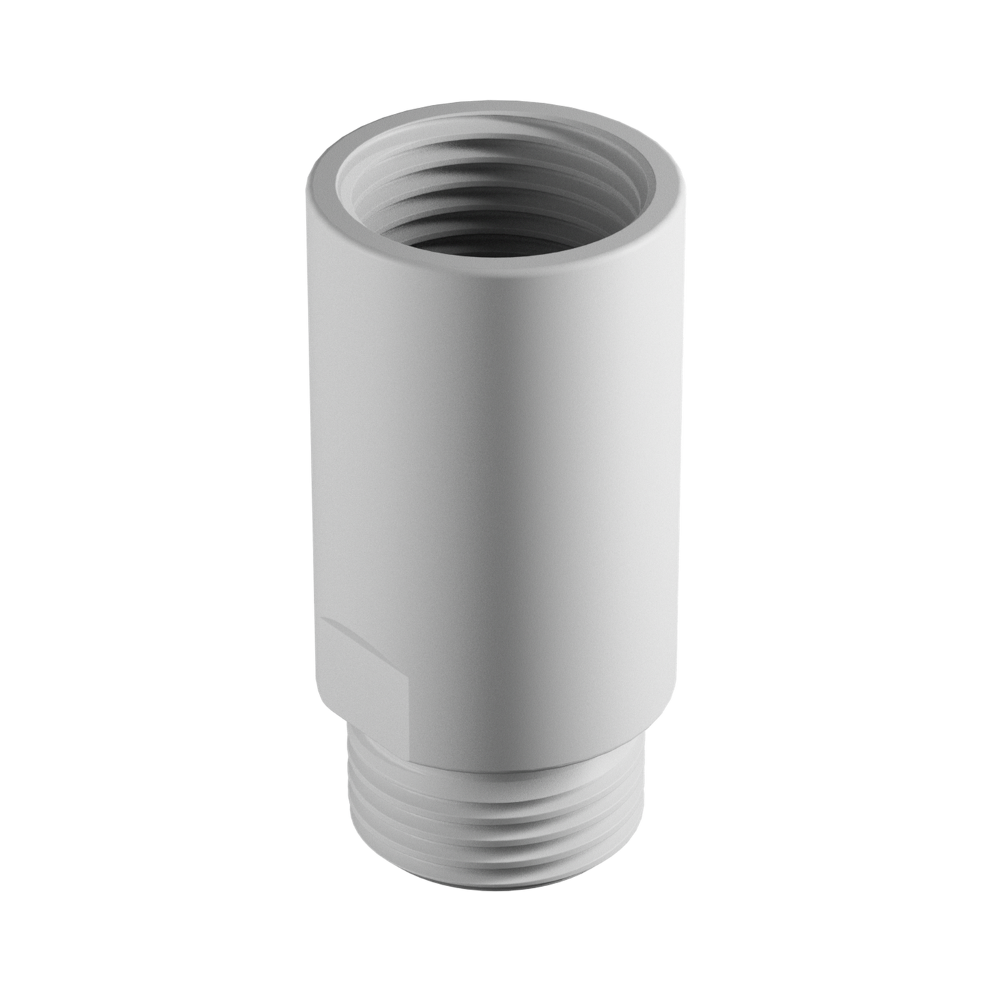 Dual Check Valve Male X Female G1/2 Matte White