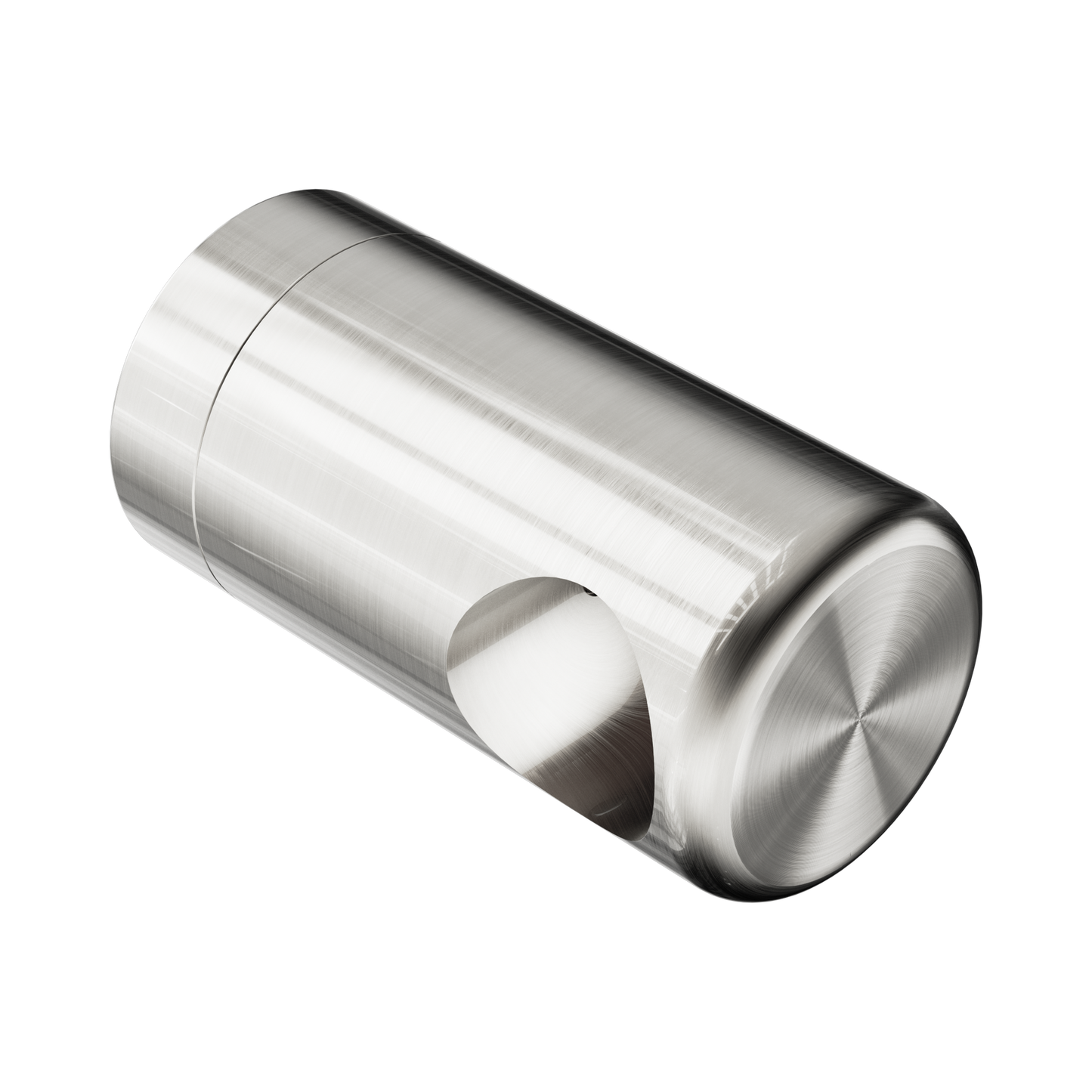 Mecca Care Make Your Own 25mm Grab Rail End Bracket Brushed Nickel