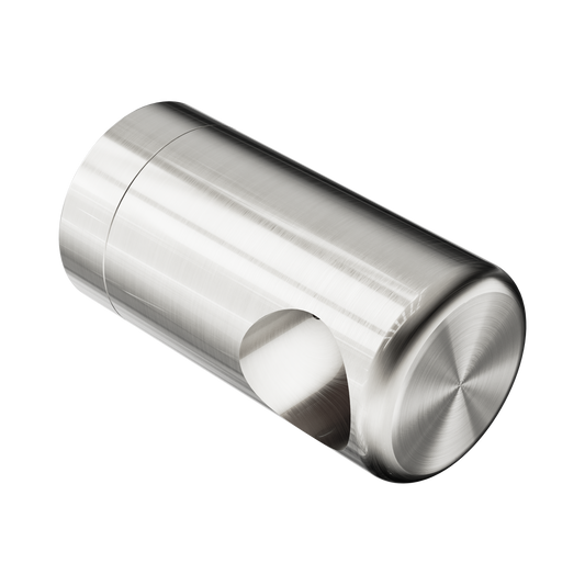Mecca Care Make Your Own 25mm Grab Rail End Bracket Brushed Nickel