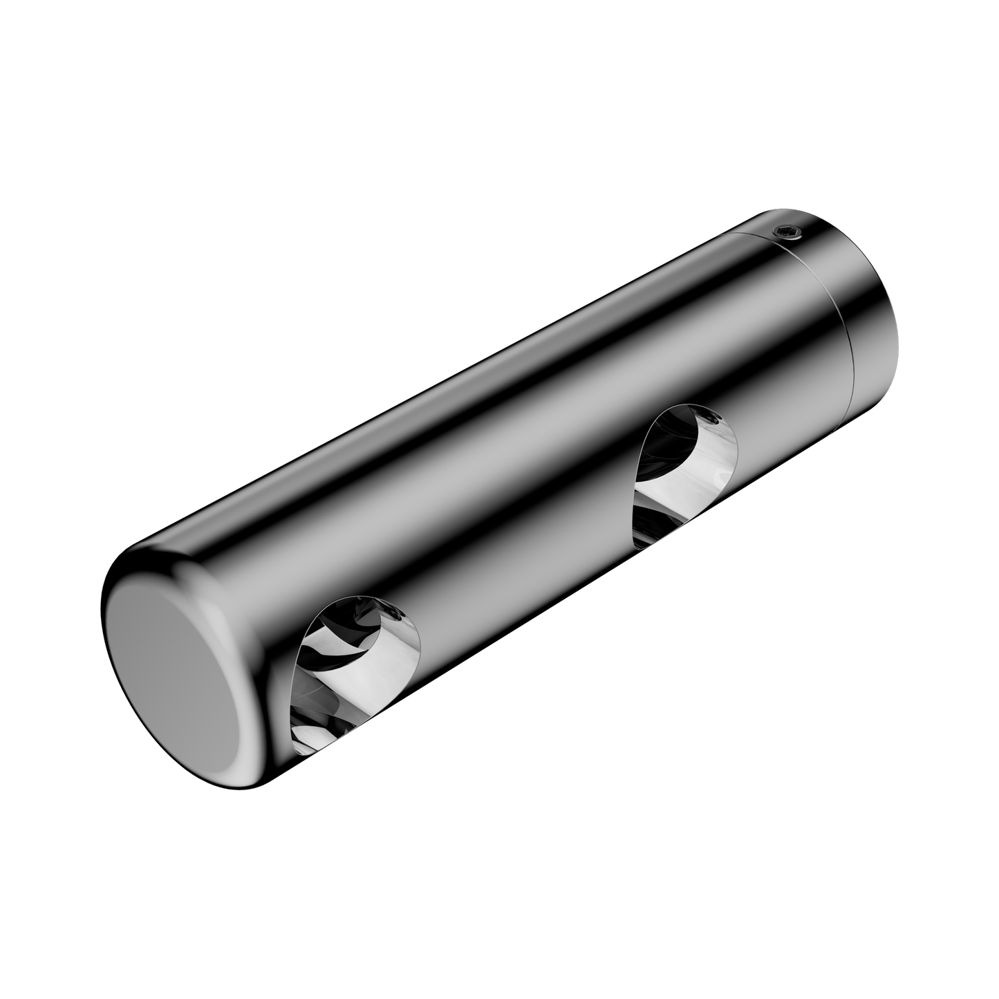 Mecca Care Make Your Own 25mm Grab Rail Double Towel Bracket Left Chrome