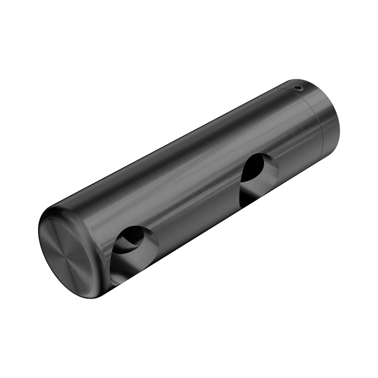Mecca Care Make Your Own 25mm Grab Rail Double Towel Bracket Left Gun Metal