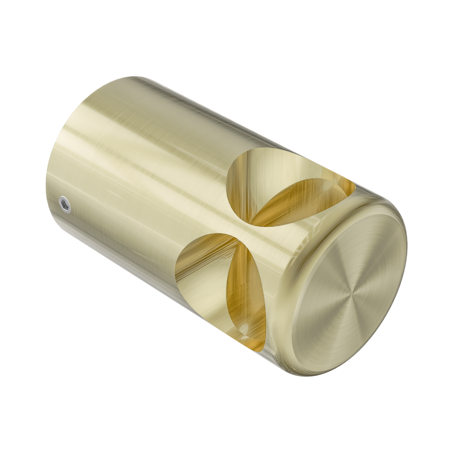 Mecca Care Make Your Own 32mm Grab Rail 90 Degree Bracket Brushed Gold