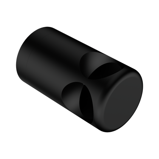 Mecca Care Make Your Own 32mm Grab Rail 90 Degree Bracket Matte Black