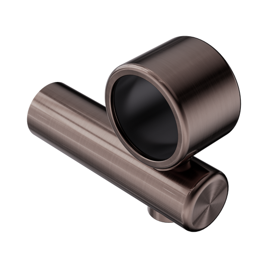 Mecca Care Make Your Own 32mm Hand Rail Undermount Mid Bracket Brushed Bronze
