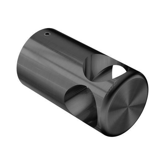 Mecca Care Make Your Own 32mm Grab Rail T Bar Bracket Gun Metal