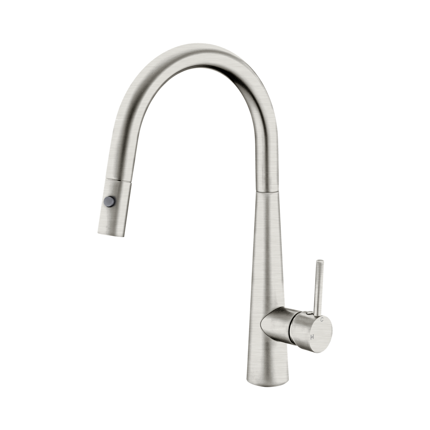 Dolce Pull Out Sink Mixer With Vegie Spray Function Brushed Nickel