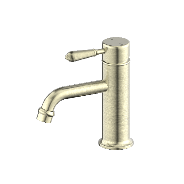 Nero York Straight Basin Mixer With Metal Lever Aged  NR692101b02AB