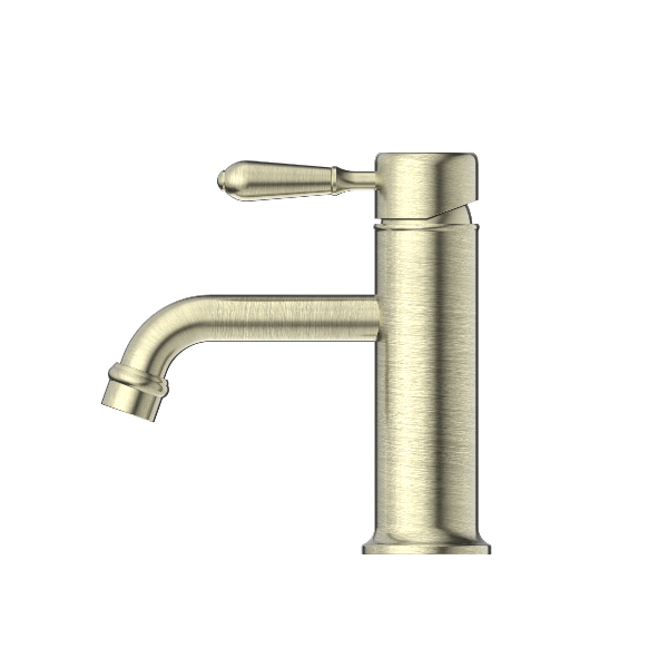 Nero York Straight Basin Mixer With Metal Lever Aged  NR692101b02AB