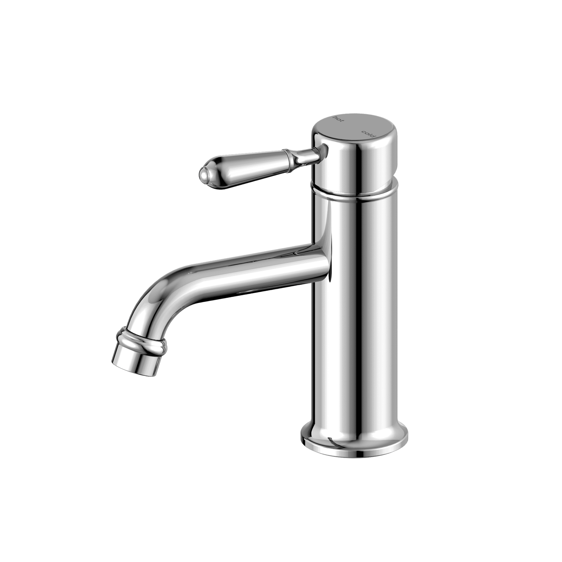 York Straight Basin Mixer With Metal Lever - Reno Spares