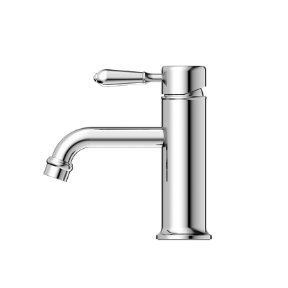 York Straight Basin Mixer With Metal Lever - Reno Spares