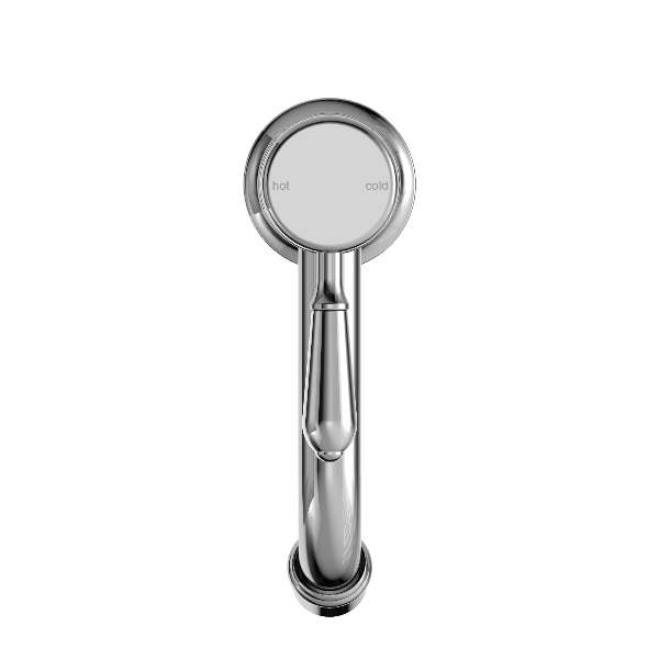 Nero York Straight Basin Mixer With Metal Lever  NR692101b02CH