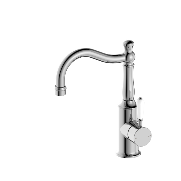 Nero York Basin Mixer Hook Spout