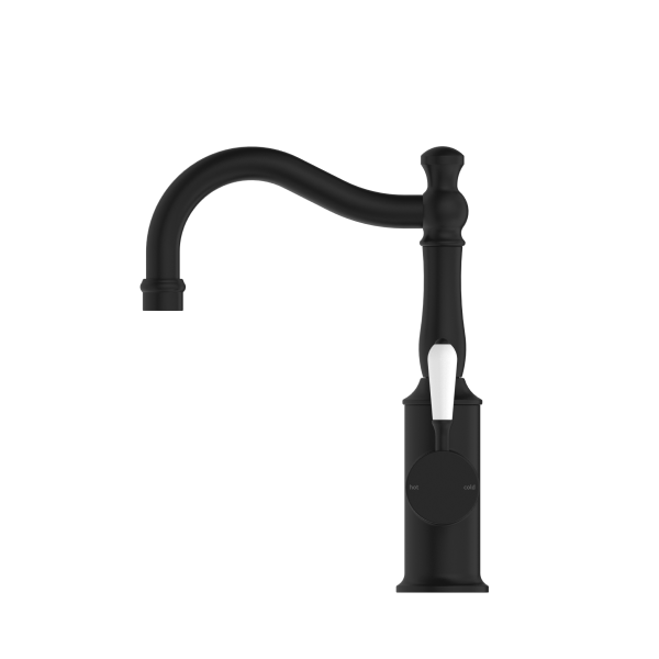 Nero York Basin Mixer Hook Spout