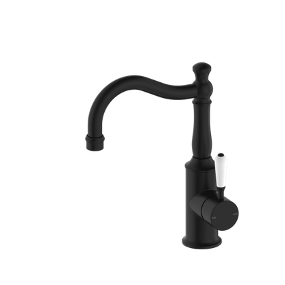 Nero York Basin Mixer Hook Spout