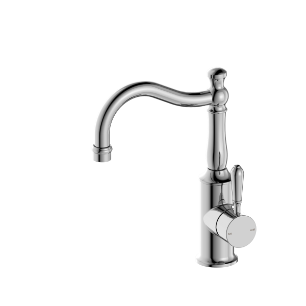 Nero York Basin Mixer Hook Spout