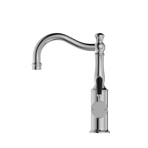 Nero York Basin Mixer Hook Spout