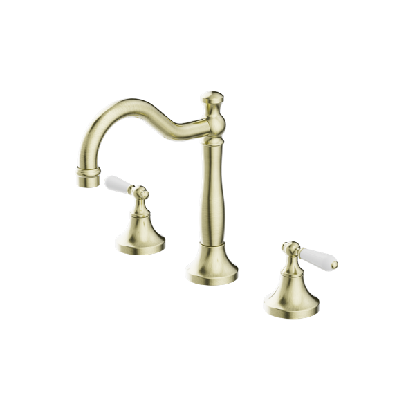 Nero York Basin Set With  Porcelain Lever Aged  NR692102a01AB