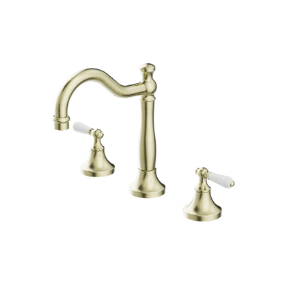 Nero York Basin Set With  Porcelain Lever Aged  NR692102a01AB