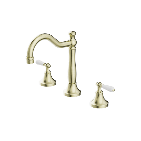 Nero York Basin Set With  Porcelain Lever Aged  NR692102a01AB