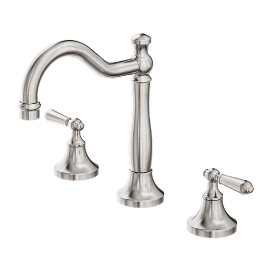 Nero York Basin Set With Metal Lever  NR692102a02BN