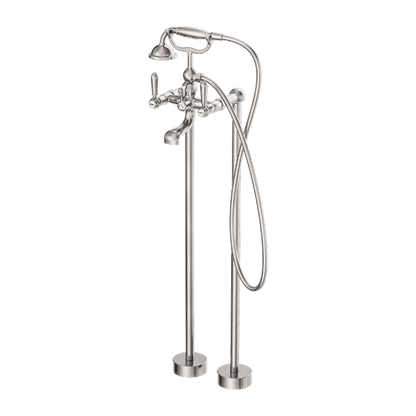 Nero York Freestanding Bath Set With Metal Hand Shower  NR692103a02BN