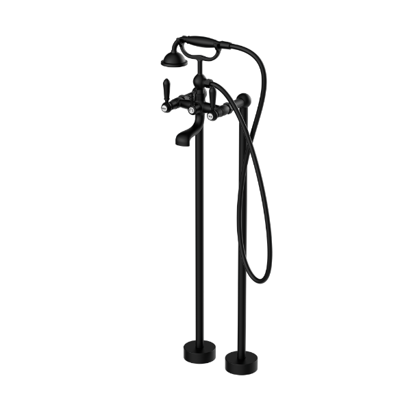 Nero York Freestanding Bath Set With Metal Hand Shower  NR692103a02MB