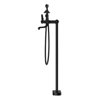 Nero York Freestanding Bath Set With Metal Hand Shower  NR692103a02MB
