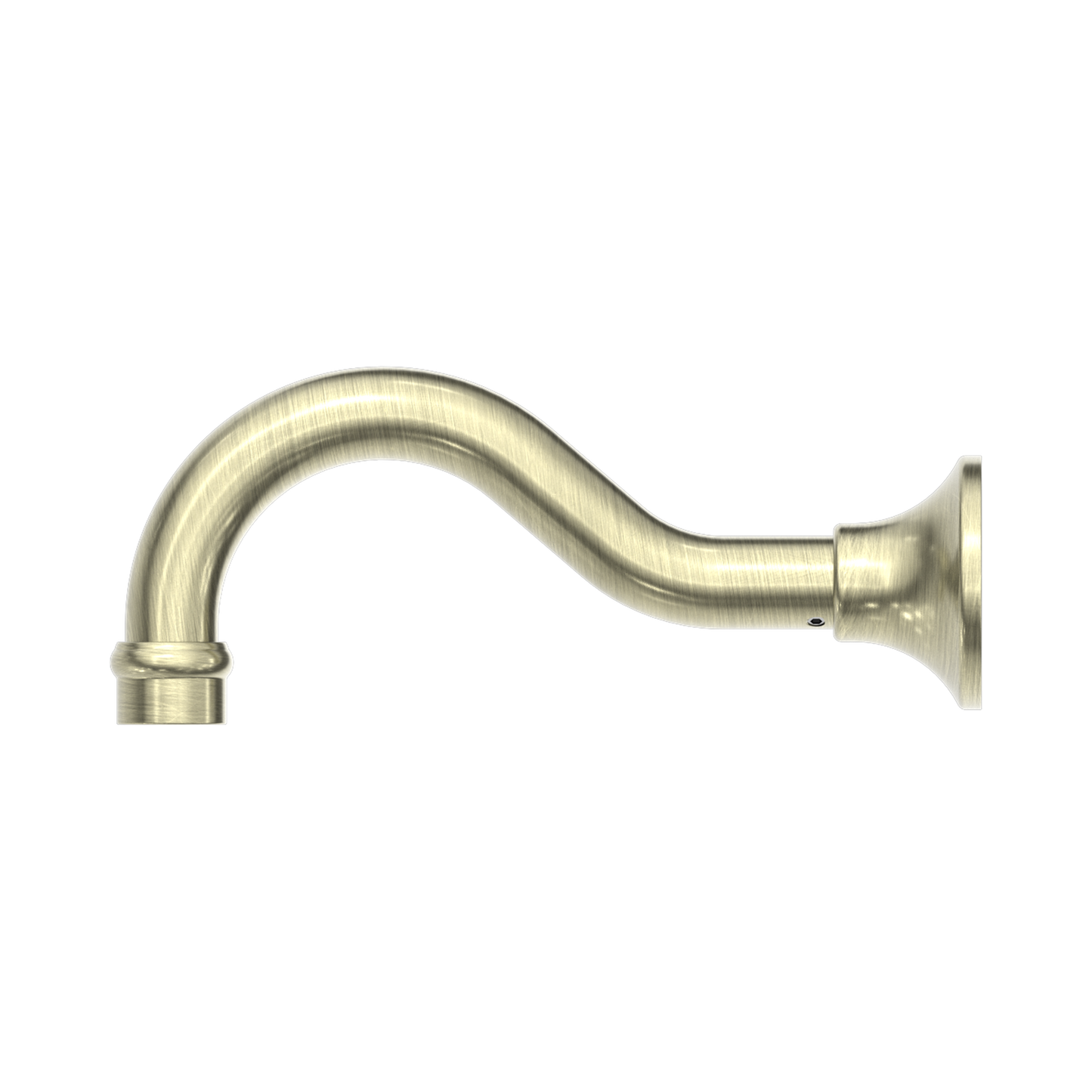 York Bath Spout Only Aged Brass