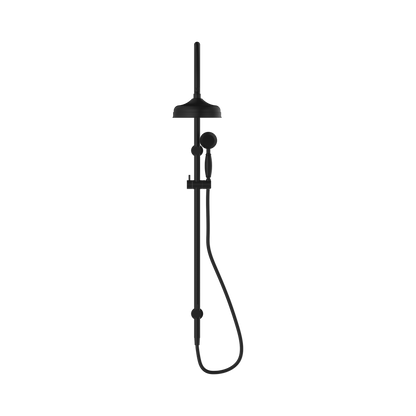 York Twin Shower With Metal Hand Shower Matte Black