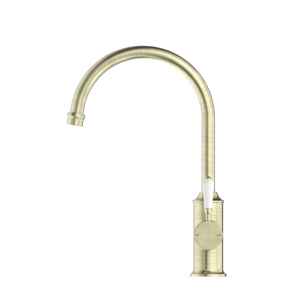 Nero York Gooseneck Kitchen Mixer