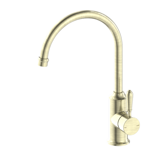 Nero York Gooseneck Kitchen Mixer