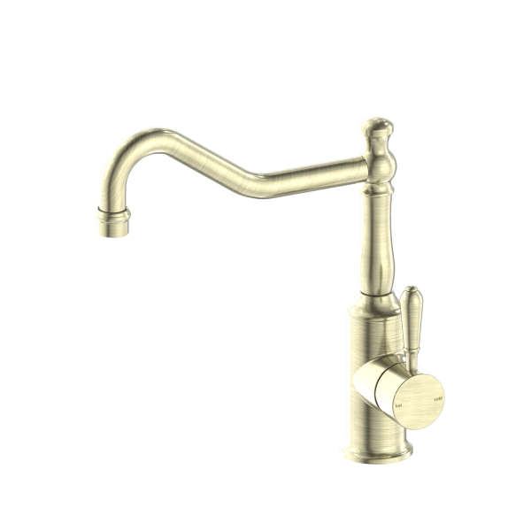 Nero York Hook Spout Kitchen Mixer
