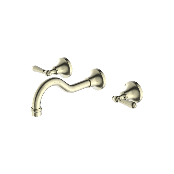 Nero York Wall Basin Set With Metal Lever Aged  NR692107a02AB