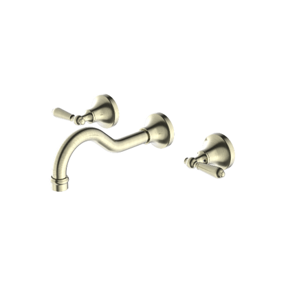 Nero York Wall Basin Set With Metal Lever Aged  NR692107a02AB