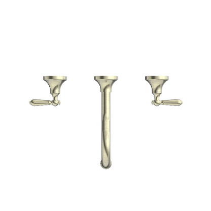Nero York Wall Basin Set With Metal Lever Aged  NR692107a02AB