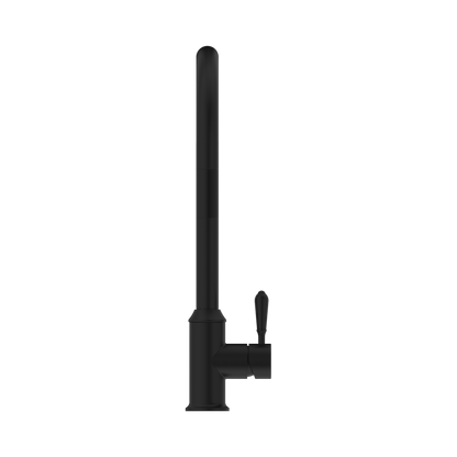 York Pull Out Sink Mixer With Vegie Spray Function With Metal Lever Matte Black