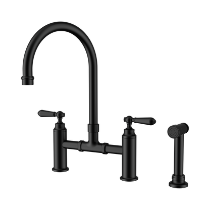 York Bridge Kitchen Set With Hand Spray