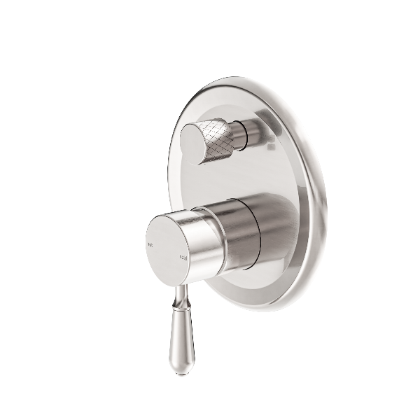 Nero York Shower Mixer With Divertor With Metal Lever  NR692109a02BN