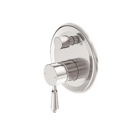 Nero York Shower Mixer With Divertor With Metal Lever  NR692109a02BN
