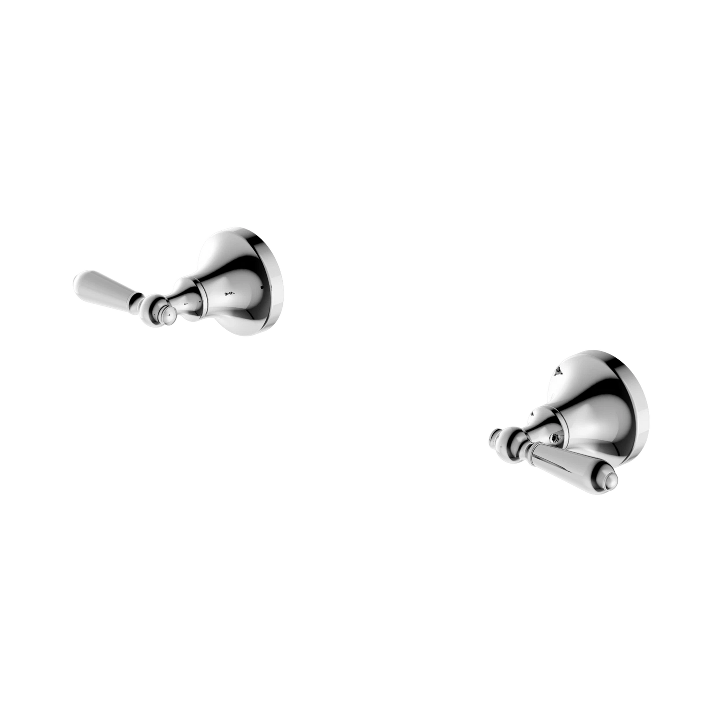 York Wall Top Assemblies With Metal Lever Chrome