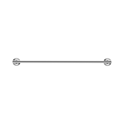 York Single Towel Rail 600mm Chrome