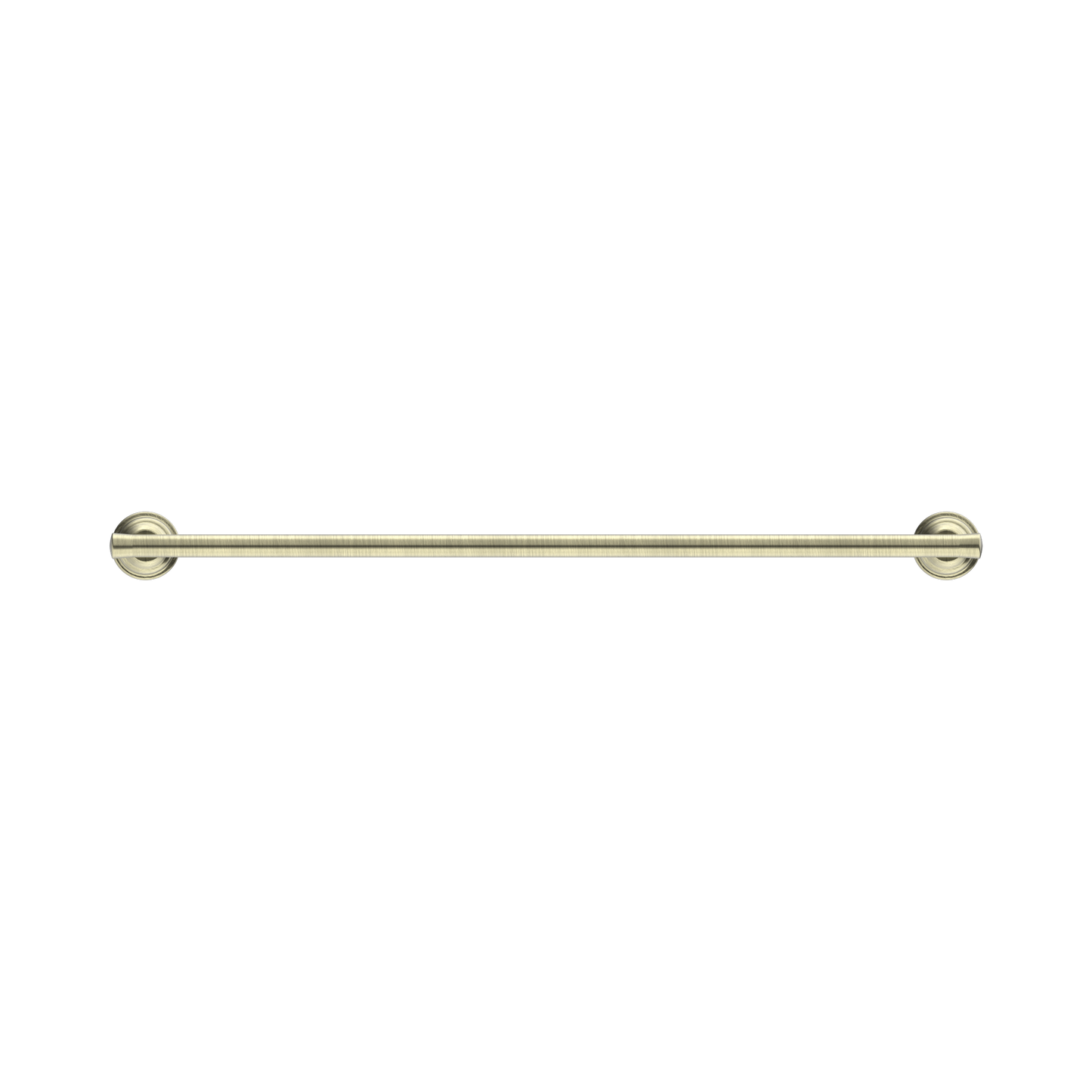 York Double Towel Rail 600mm Aged Brass