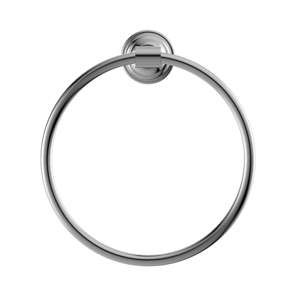 York Towel Ring Chrome