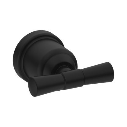 York Robe Hook Matte Black