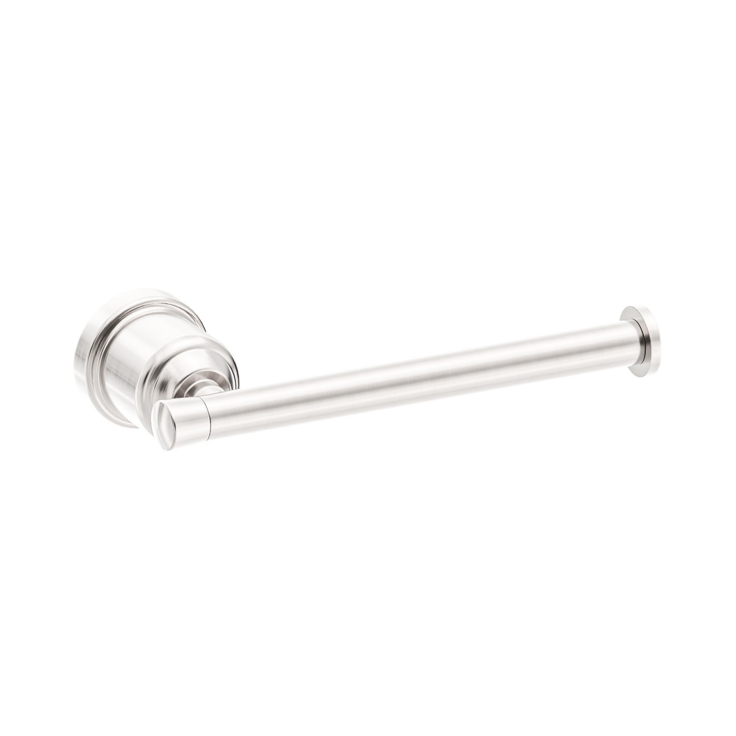 York Toilet Roll Holder Brushed Nickel